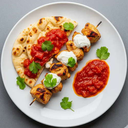 Hot & Spicy Chicken Kebab 