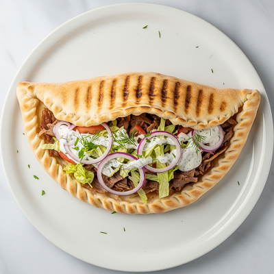 Doner Kebab Calzone 