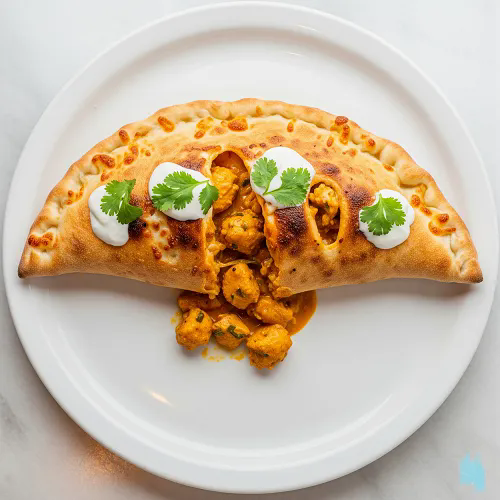 Chicken Kebab Calzone 