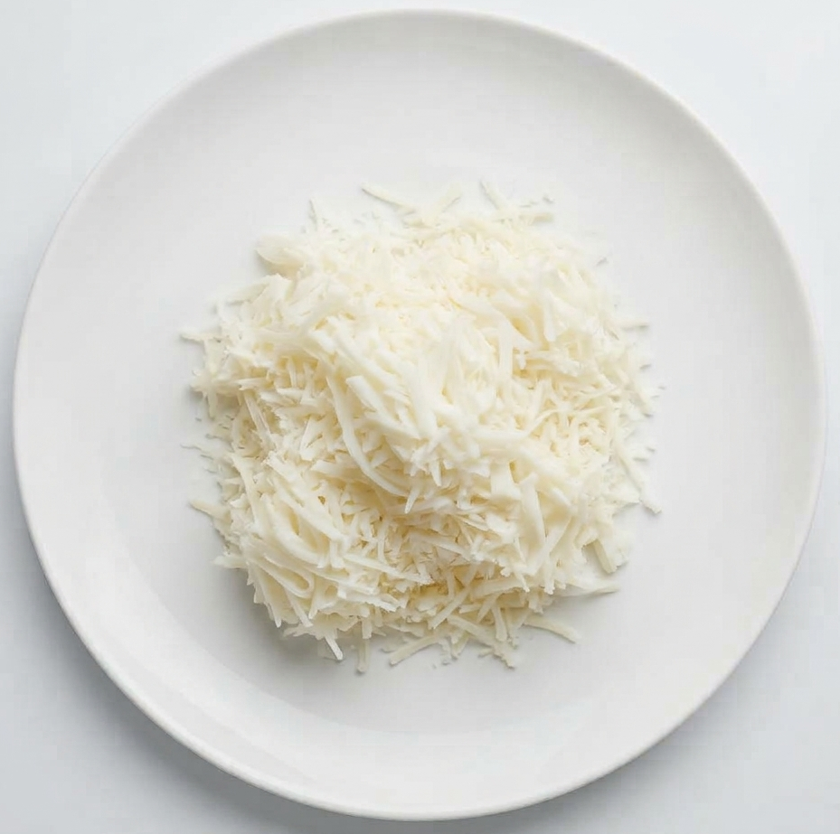 Portion Of Mozzarella Cheese 