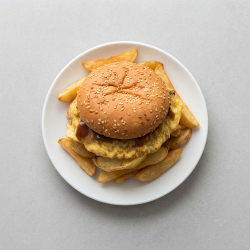 Cheeseburger & Chips Roll 
