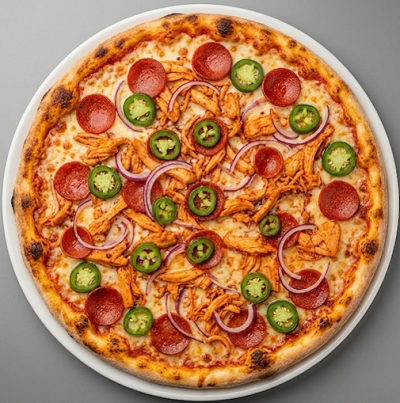 Hot 'n' Spicy Pizza 