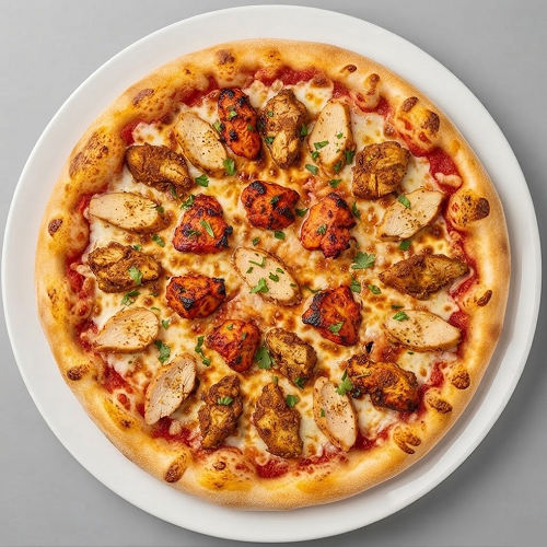 Chicken Kebab Pizza 